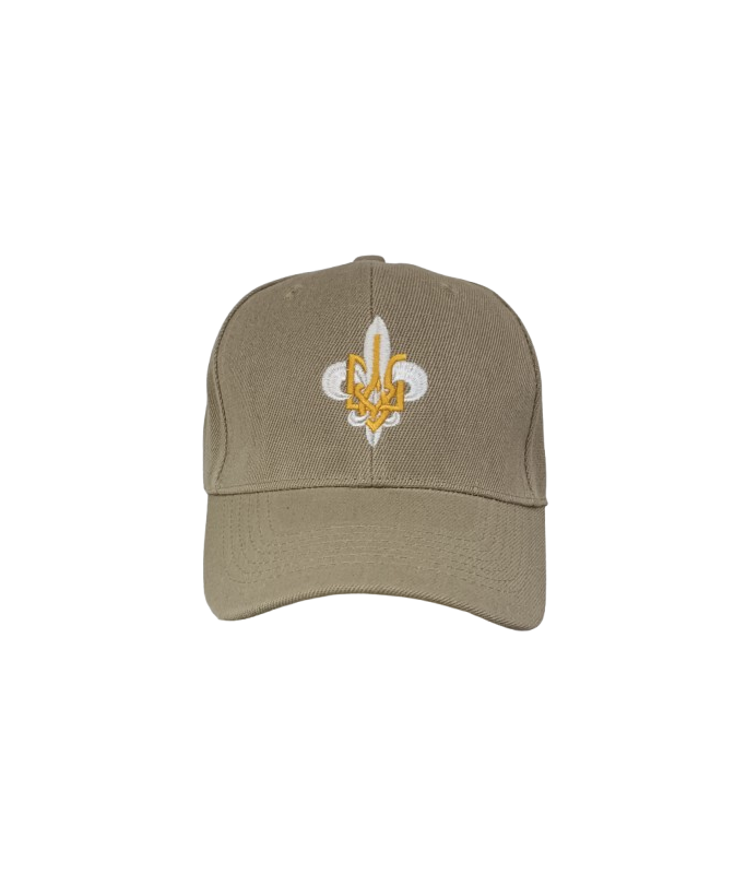 Бейсболка з пластовим символоми