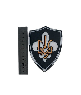 Щит з пластовим символом