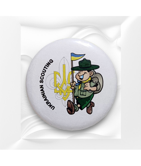 Значок з пластуном/пластункою