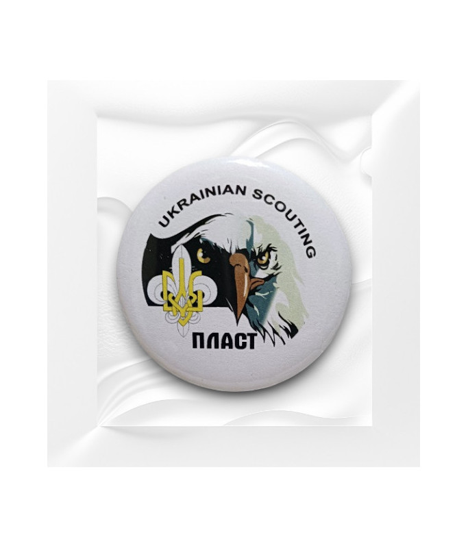 Значок Орел Пласт" Значок Орел Пласт"