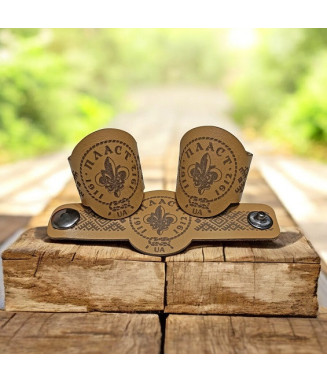 Обручик шкіряний "Пласт"