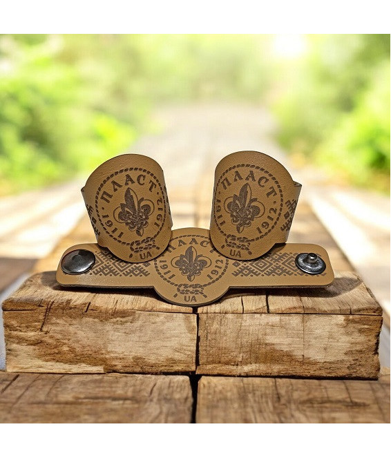 Обручик шкіряний "Пласт"