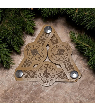 Обручик шкіряний "Пласт"