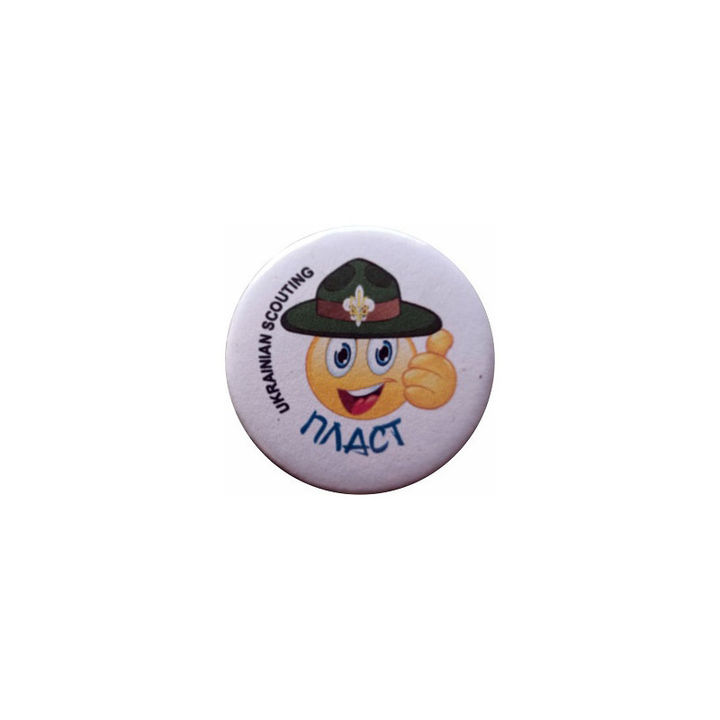 Значок "Пластовий смайлик"