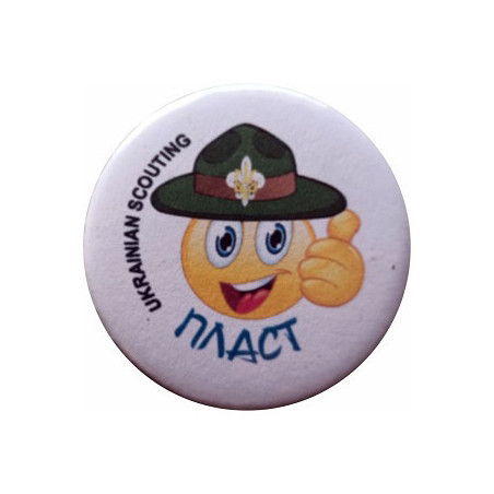 Значок "Пластовий смайлик"